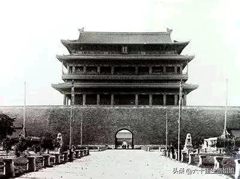 北京东直门城门图片,北京城门楼