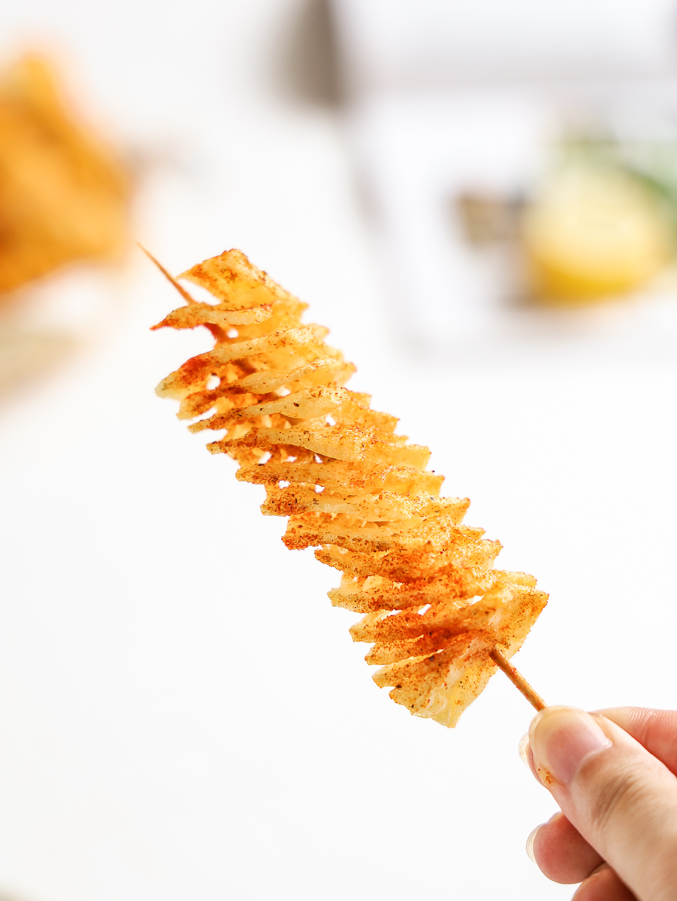 薯塔怎么做好吃又简单摆摊,薯塔1元一根