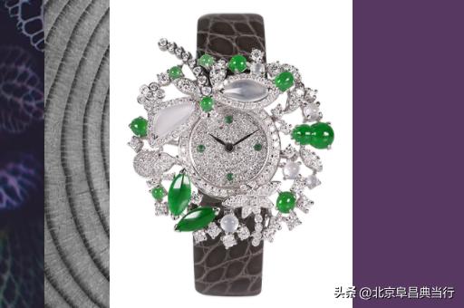 翡翠腕表女,翡翠既可优雅也可以休闲
