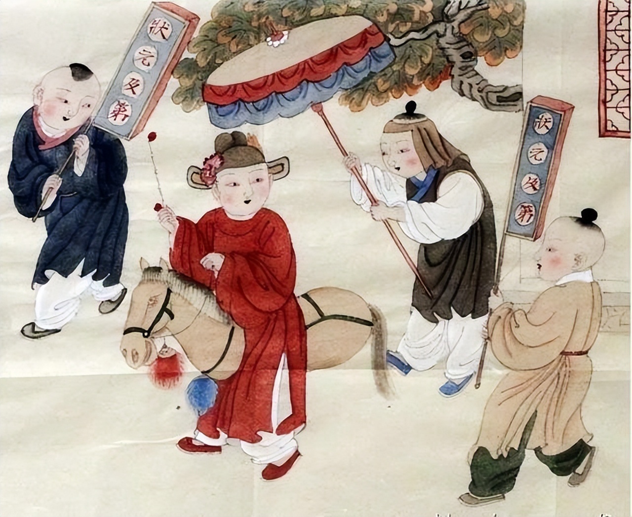 戴花自古都是女子专权？古代男子身体力行证明你错了