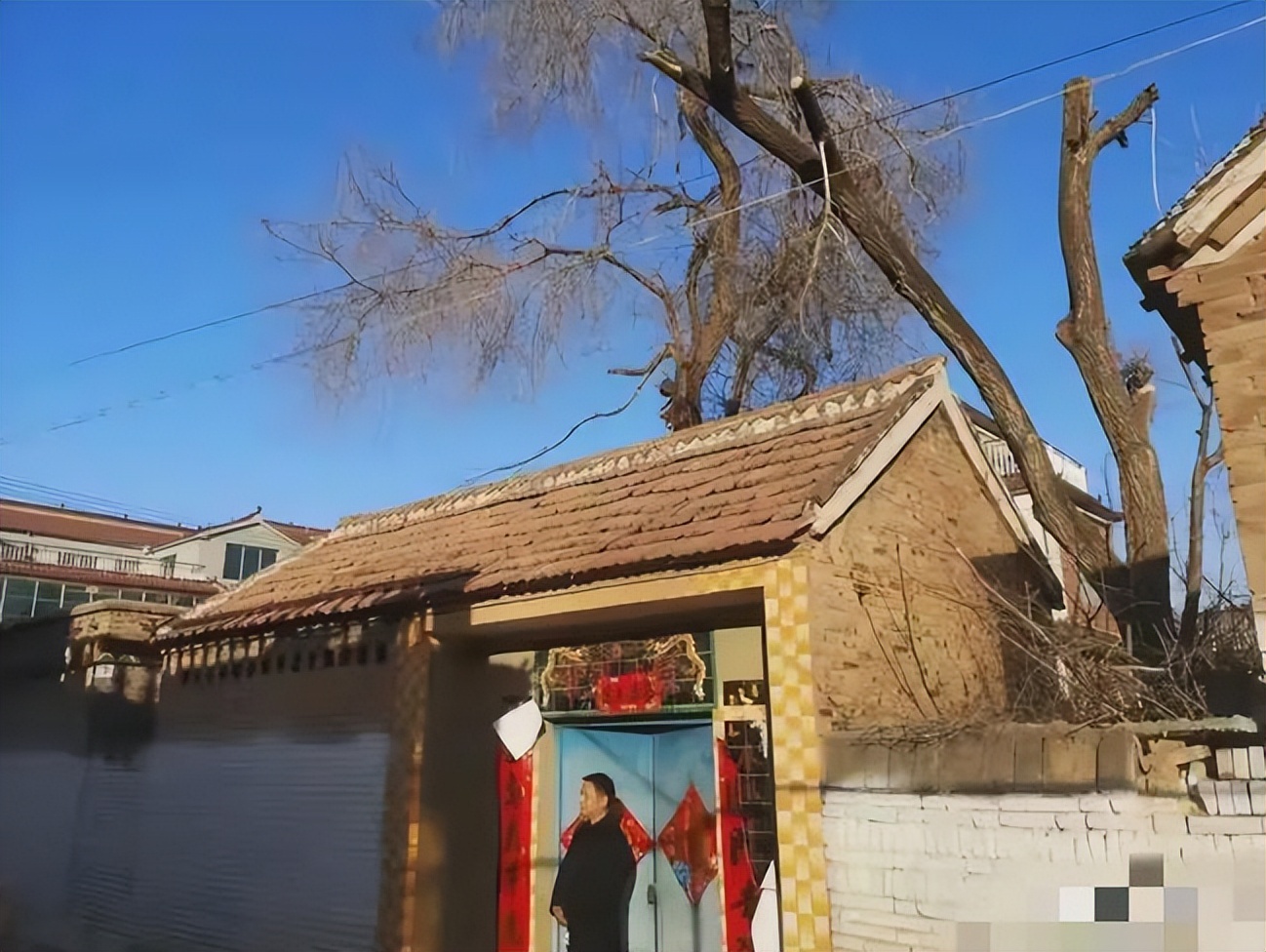 许家印老房子的一副对联,许家印对联花开富贵