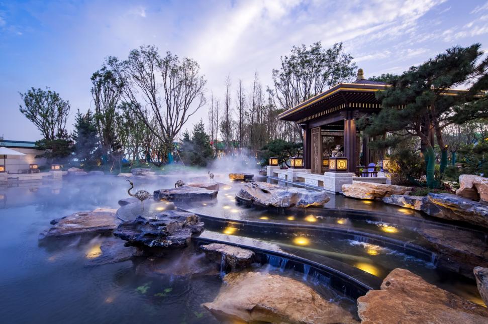 西安秦汉文化旅游城|大城公园家阔步向我们向明天而来