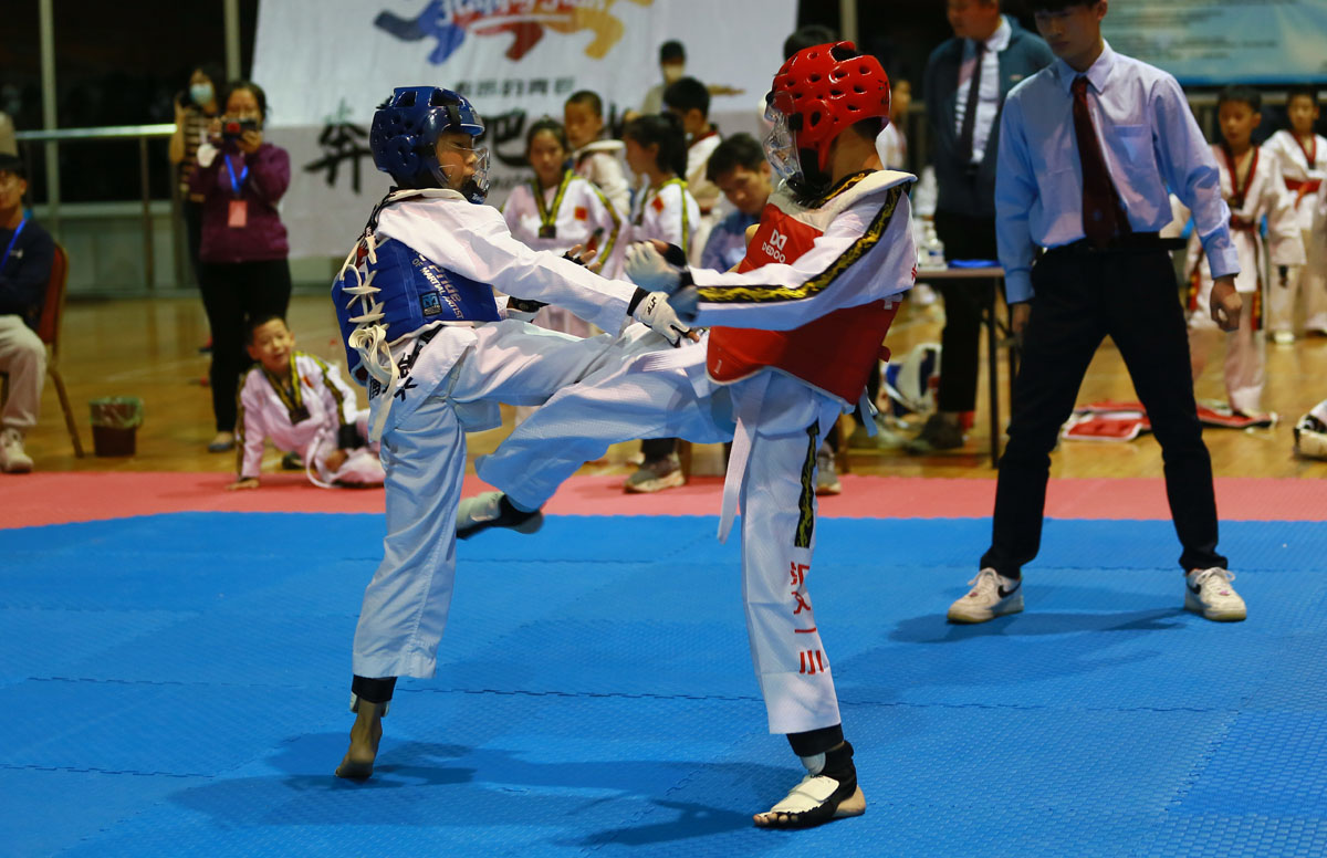 这场跆拳道比赛会让你惊叹！2023年“府学杯”在地坛体育馆举行