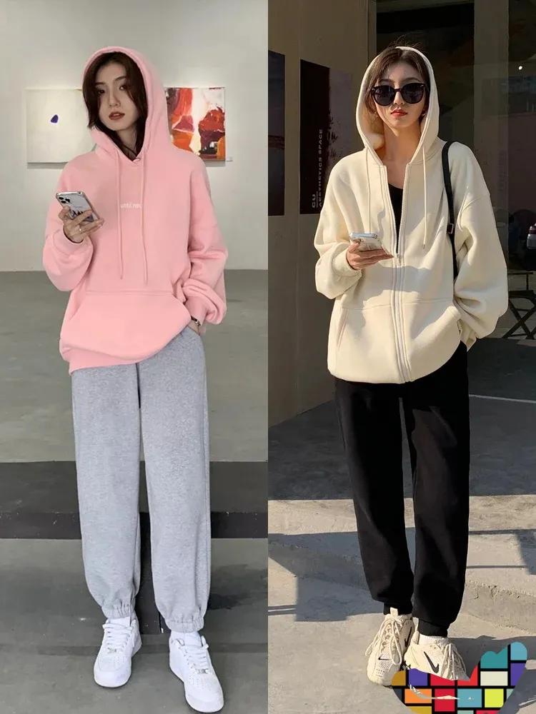 30-40岁女人卫衣减龄穿搭,减龄保暖卫衣