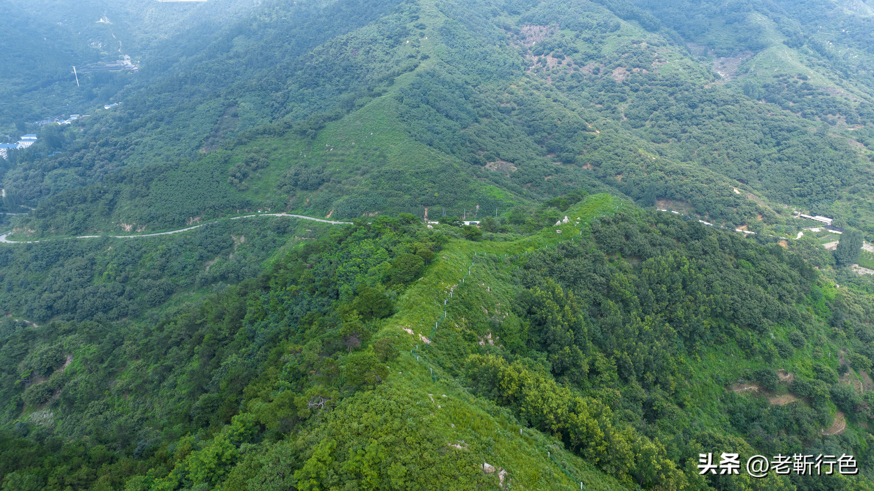 长城岭上齐长城，长城岭下避难所，探寻齐长城梯子山-天马顶段