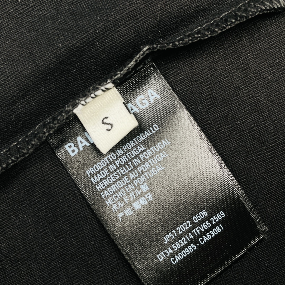 巴黎世家经典款短袖balenciaga,balenciaga巴黎世家小熊印花宽松