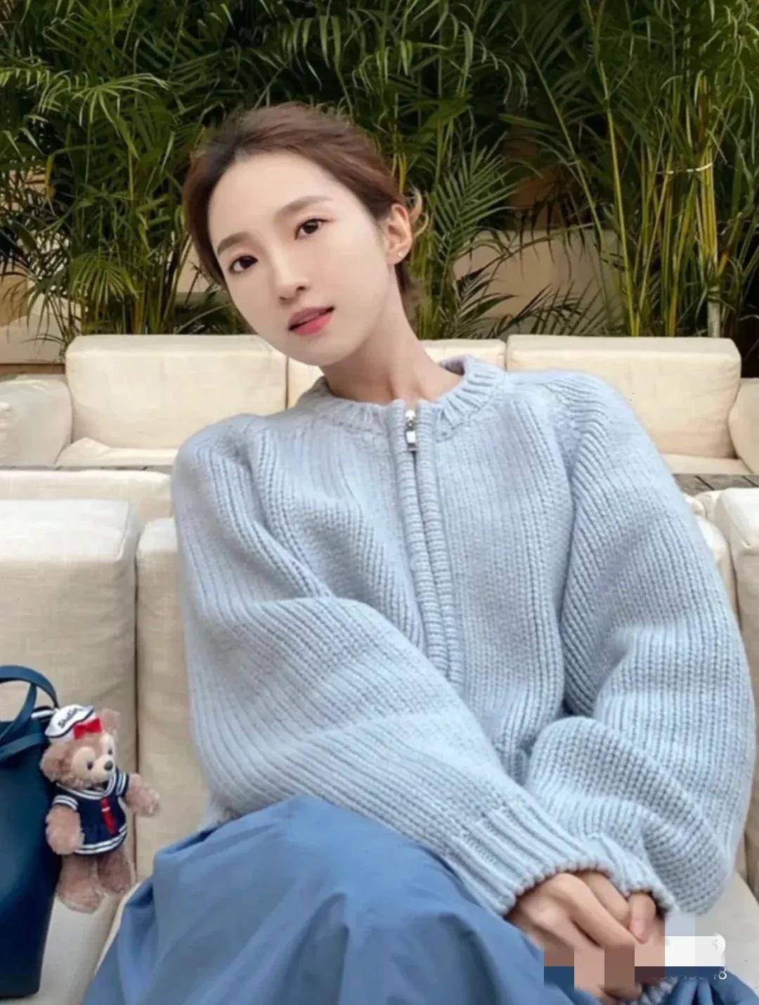 心动的信号2杨凯雯自我介绍,心动的信号2杨凯雯蓝色毛衣