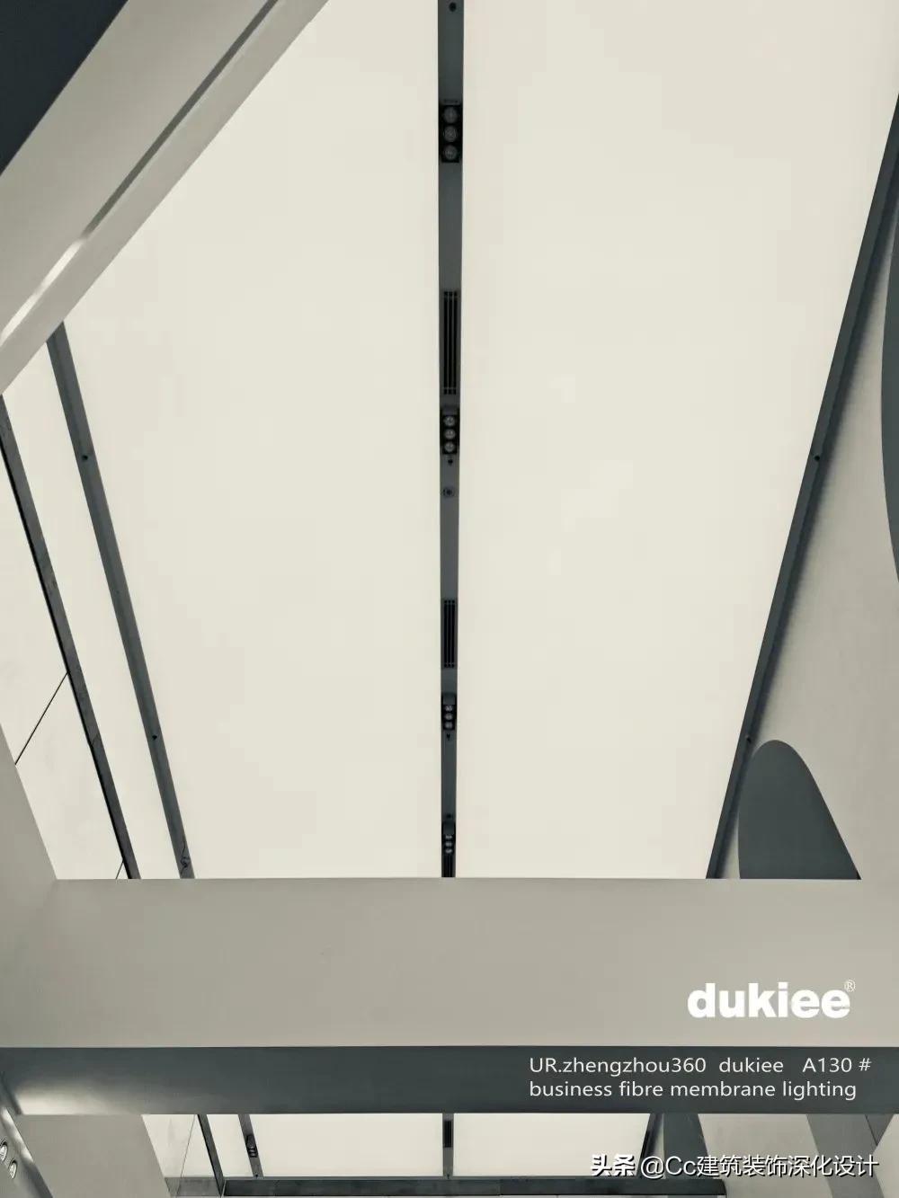 会议室光幕照明系统软膜天花,天花板灯透明层是什么材料