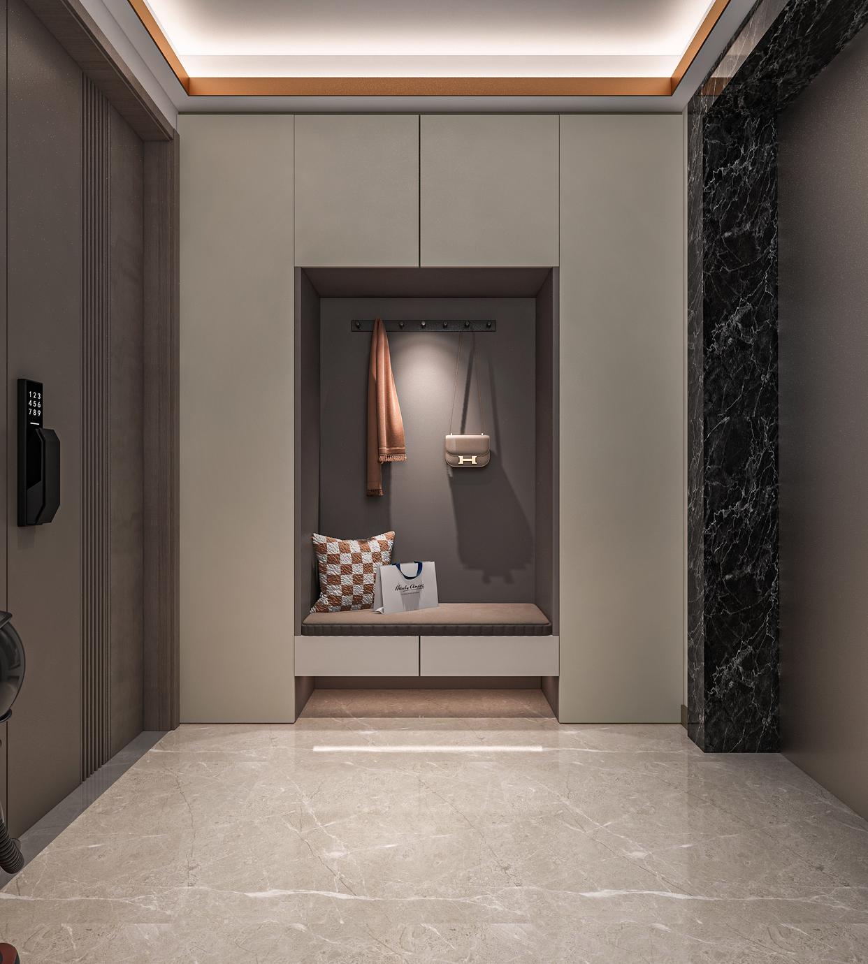 尧都瑞府130多平装修效果图,尧都瑞府一楼带小院