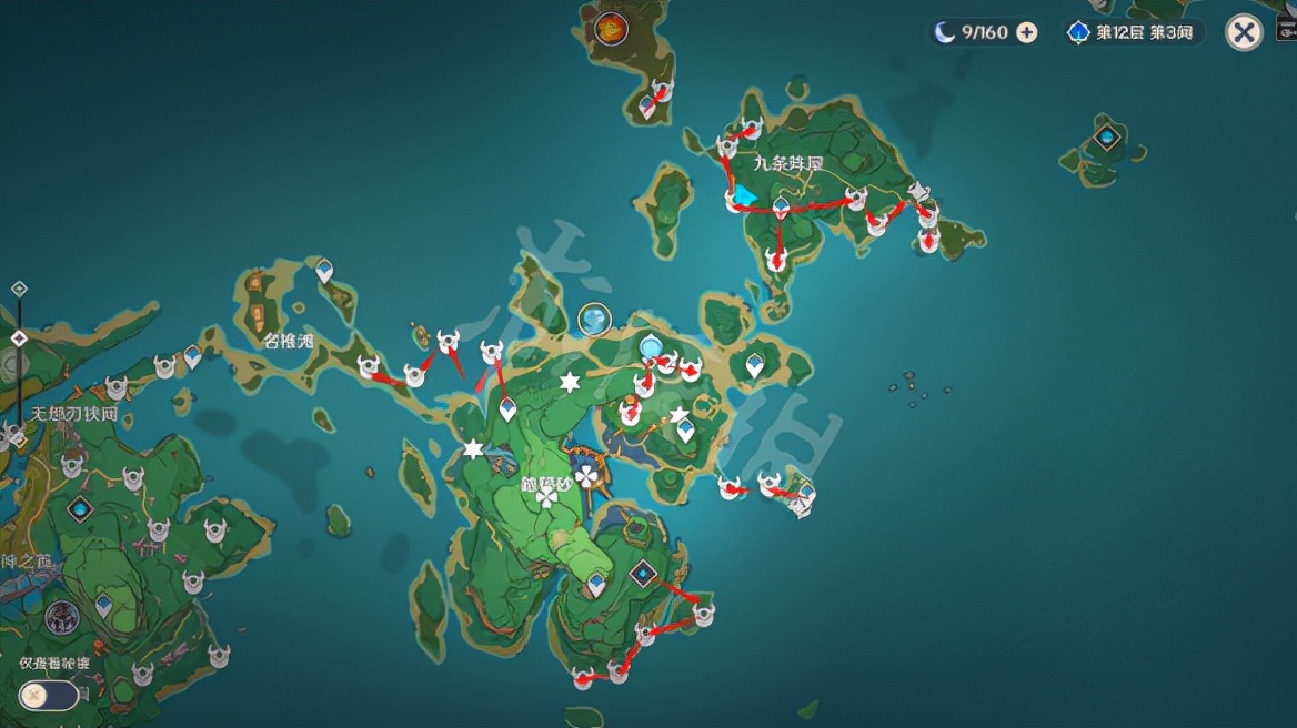 原神：*刀名**镡哪里多？*刀名**镡采集路线分享