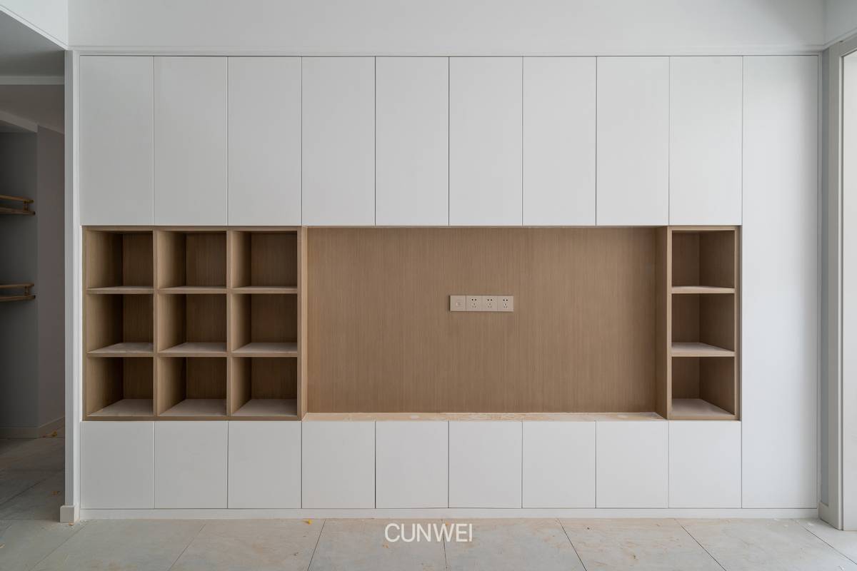 小户型收纳电视柜设计,电视柜这样设计美观又实用