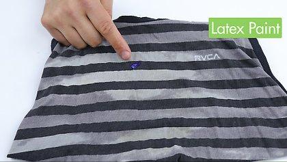 如何去除衣服油漆污渍,怎样去除衣服上的油漆污渍