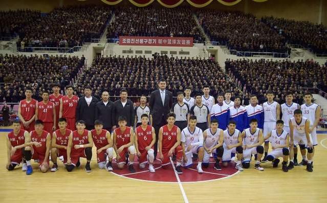 朝鲜男篮亚运会,朝鲜篮球扣篮10分