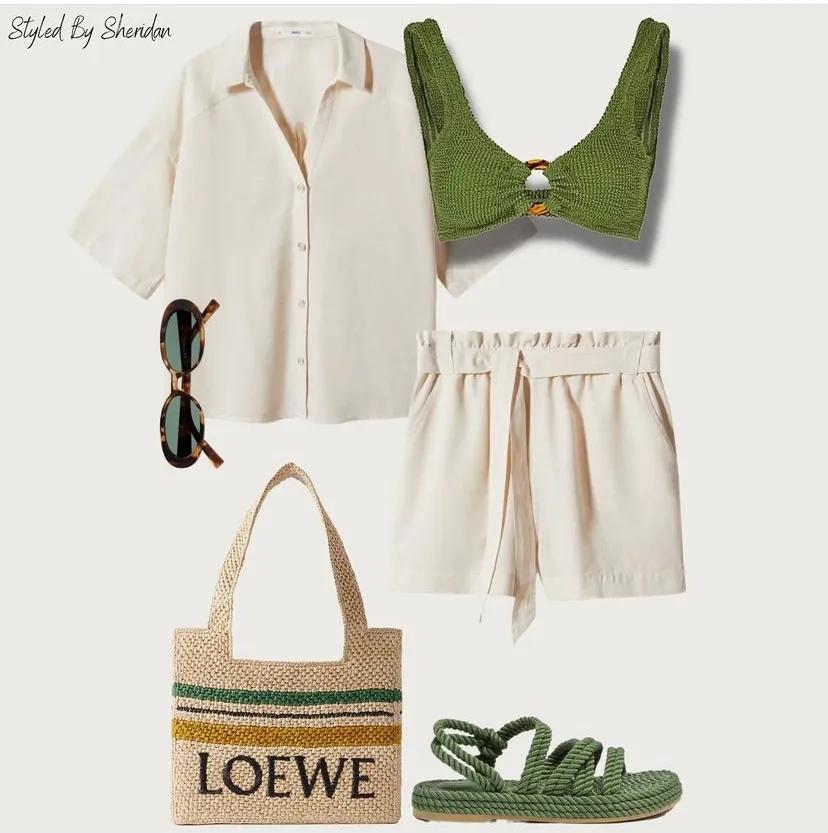 短裤怎么穿搭才能潇洒利落又凉爽,夏日里短裤穿搭穿出不一样的美丽