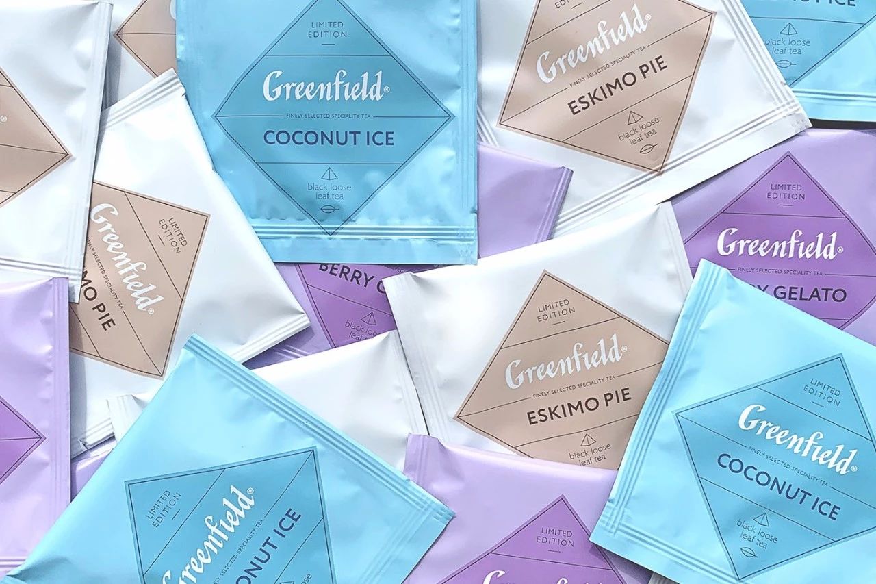 文圣茶说丨俄罗斯 Ice cream tea 茶品牌形象