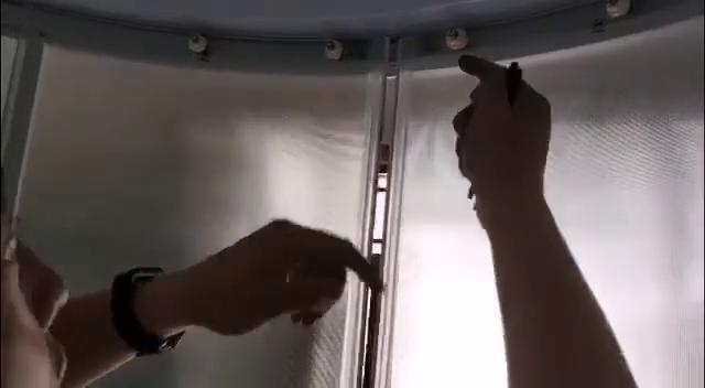 推拉门导轨轮调整,移动推拉门调节