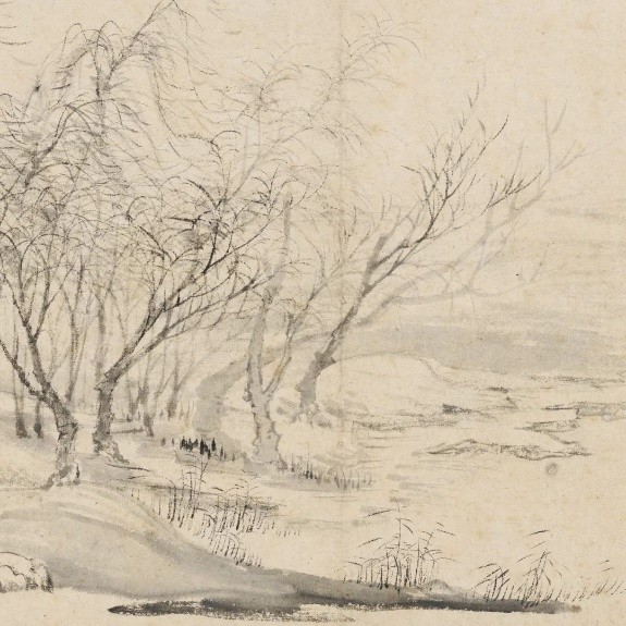 恽寿平仿古画册,恽寿平花鸟画册