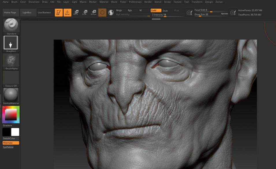 zbrush的15个建模技巧,zbrush雕刻小技巧