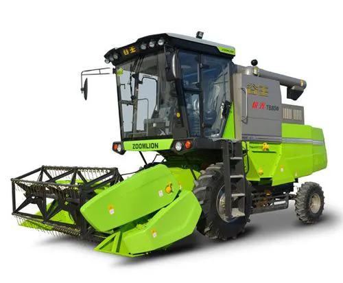 联合收割机雷沃gm100收玉米,小麦联合收割机雷沃最新款