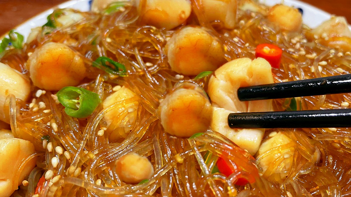 冷冻扇贝丁怎么吃才能最好吃,在冬天也能吃上营养可口的扇贝丁