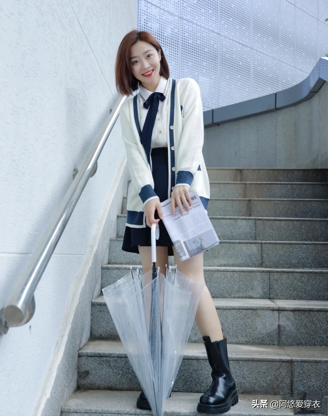 穿开衫配什么内搭好看,穿开衫内搭t恤衫