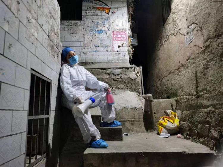 抗疫志愿者母女,疫情志愿者母女