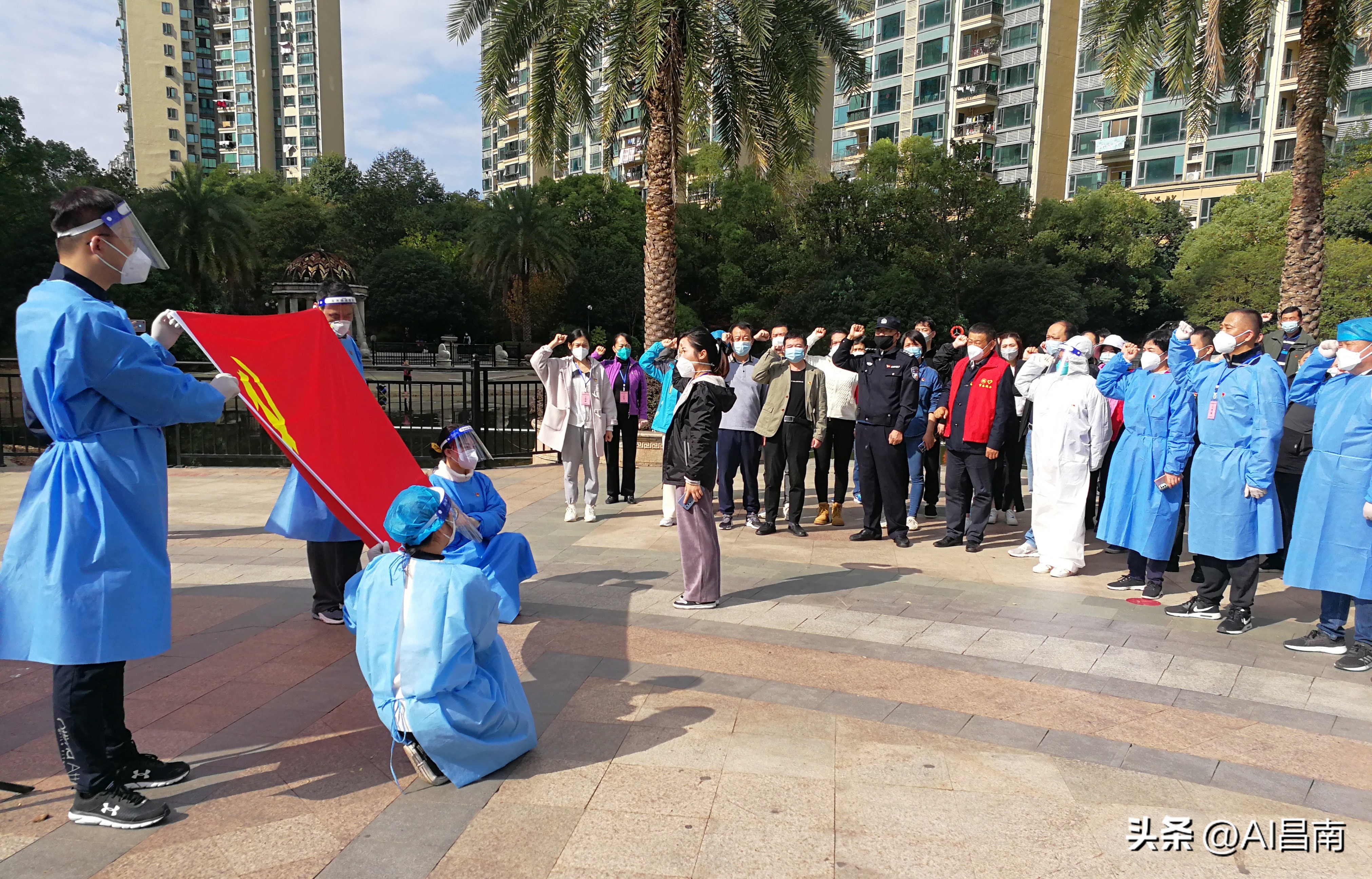 景德镇恒大社区：凝心聚力筑牢疫情防控坚实屏障