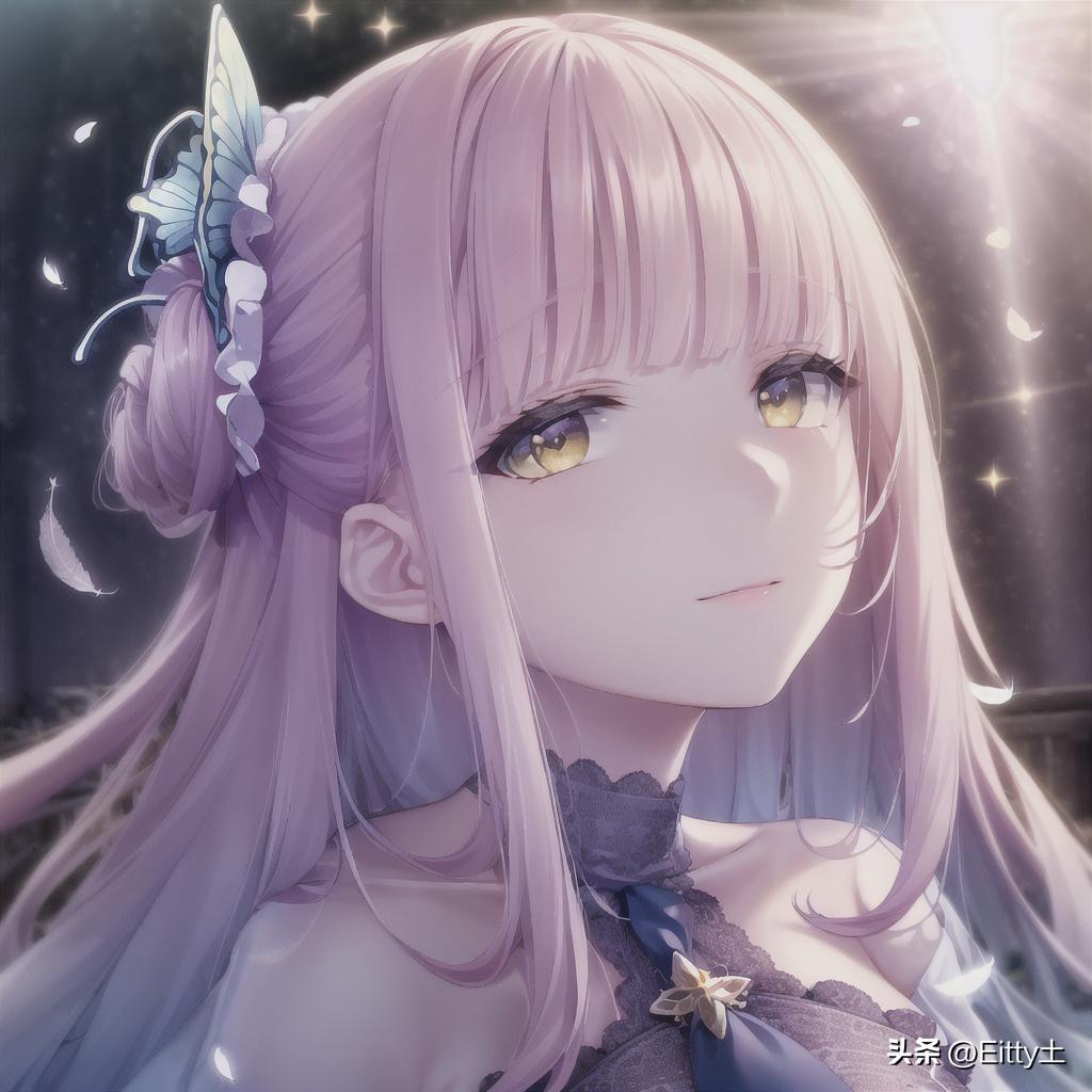 动漫美少女ai绘画素材,美少女动漫壁纸图片可爱