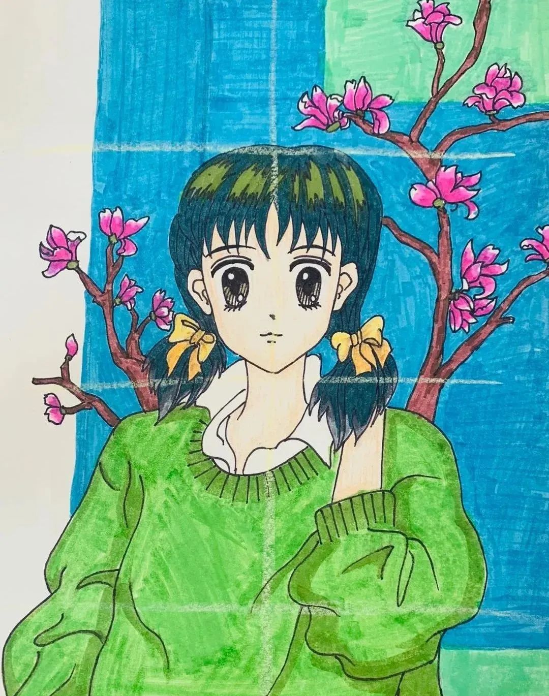 儿童地球创意画,儿童涂鸦大画集