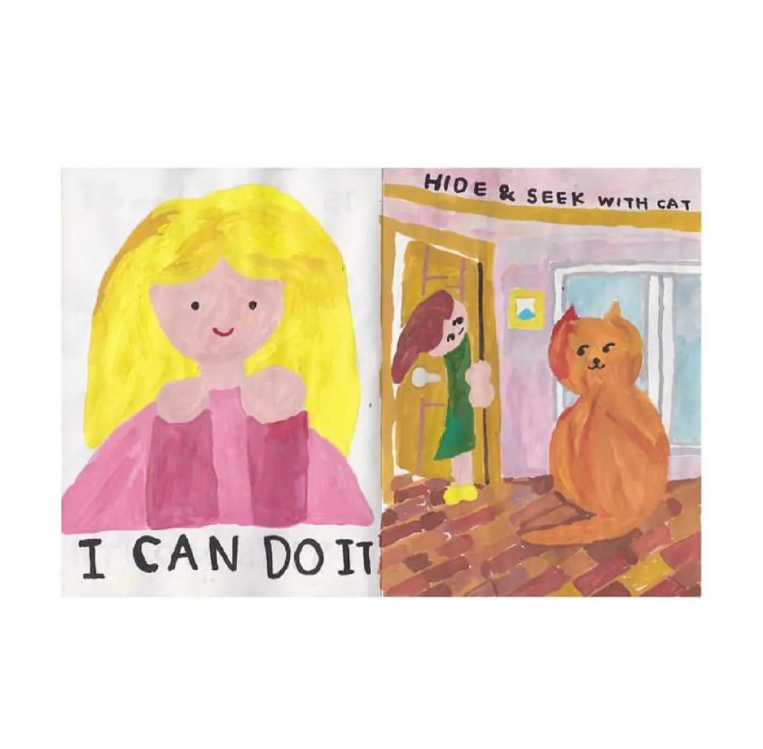 韩国插画师one的手绘作品欣赏,日本手帐插画师