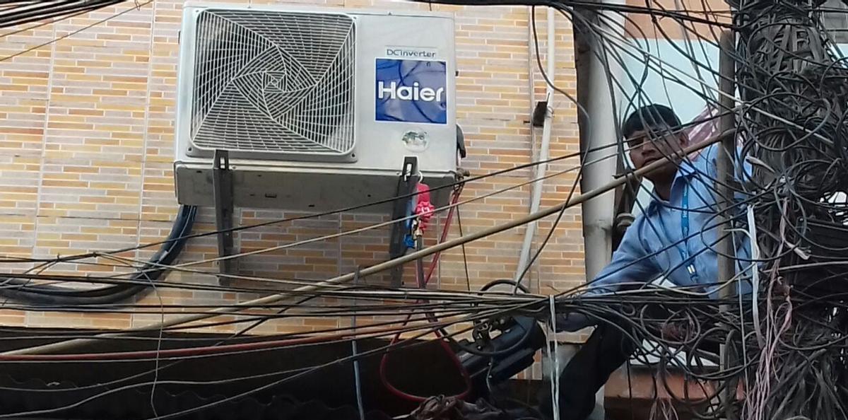 印度稻草空调省电吗,印度还制作了一种稻草空调