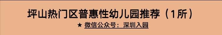 深圳普惠园管理办法意见稿全文,深圳市普惠幼儿园入园条件