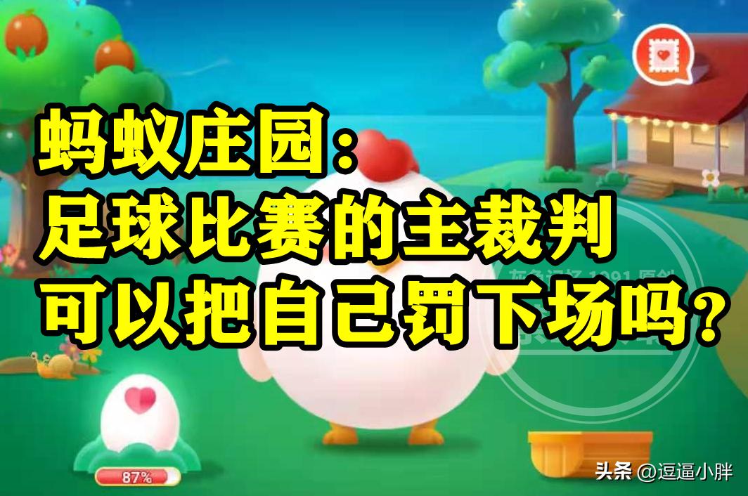 蚂蚁庄园足球比赛,蚂蚁庄园足球比赛没有点球