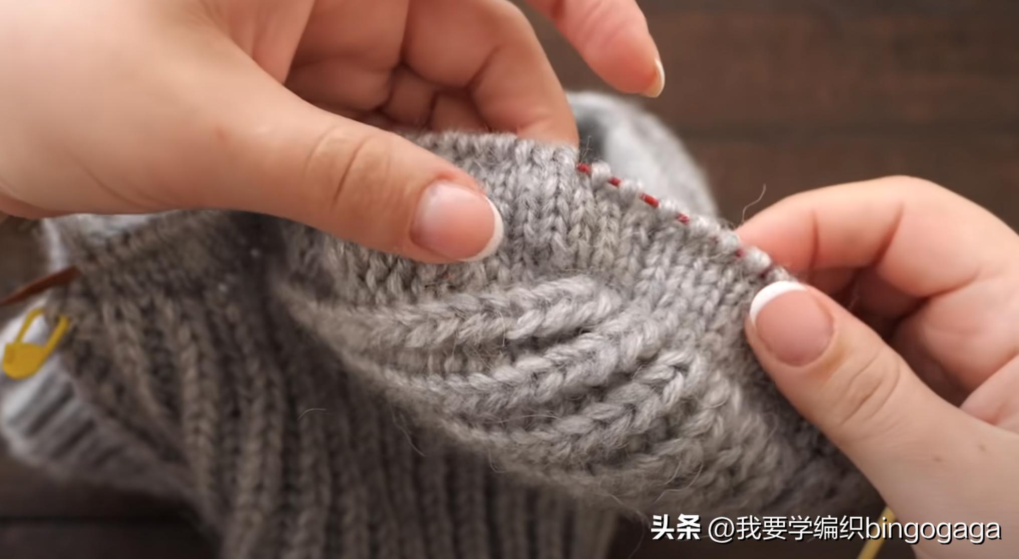 简单的女冬风雪帽编织,秋冬大帽檐帽子编织