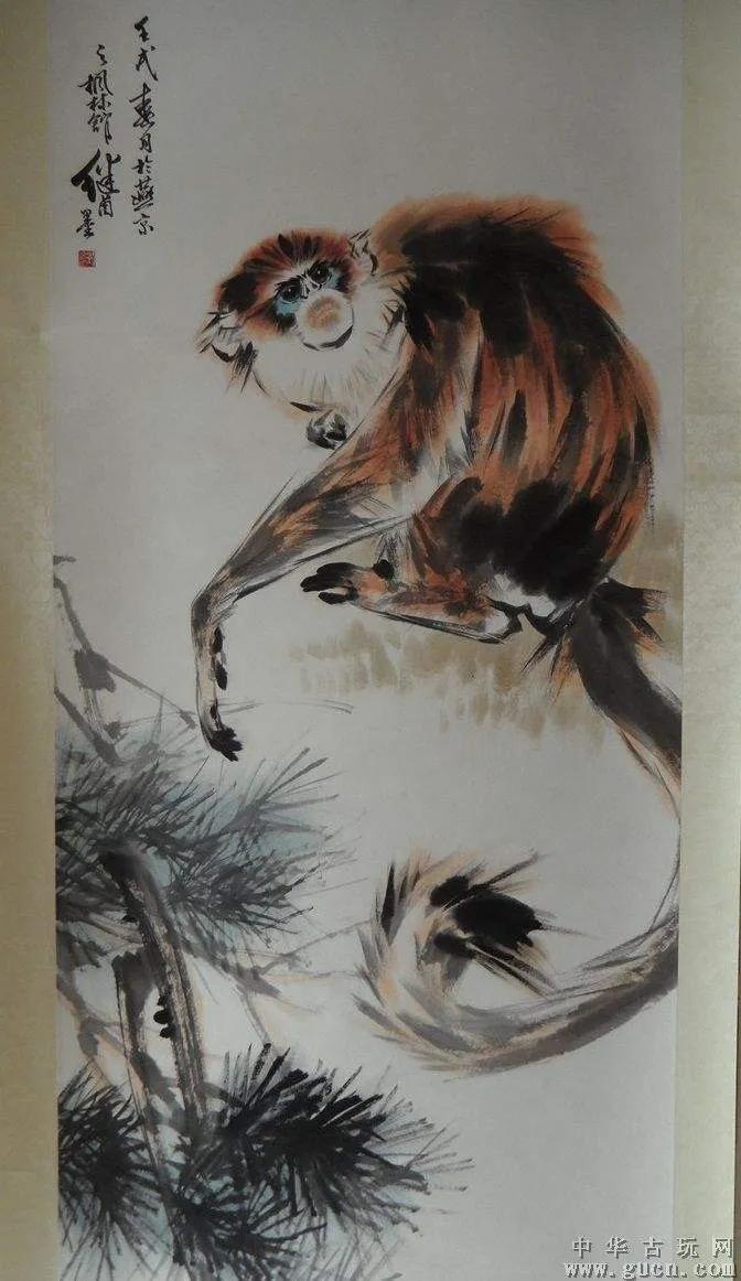 刘继卣猴,刘继卣画猴作品高清大图
