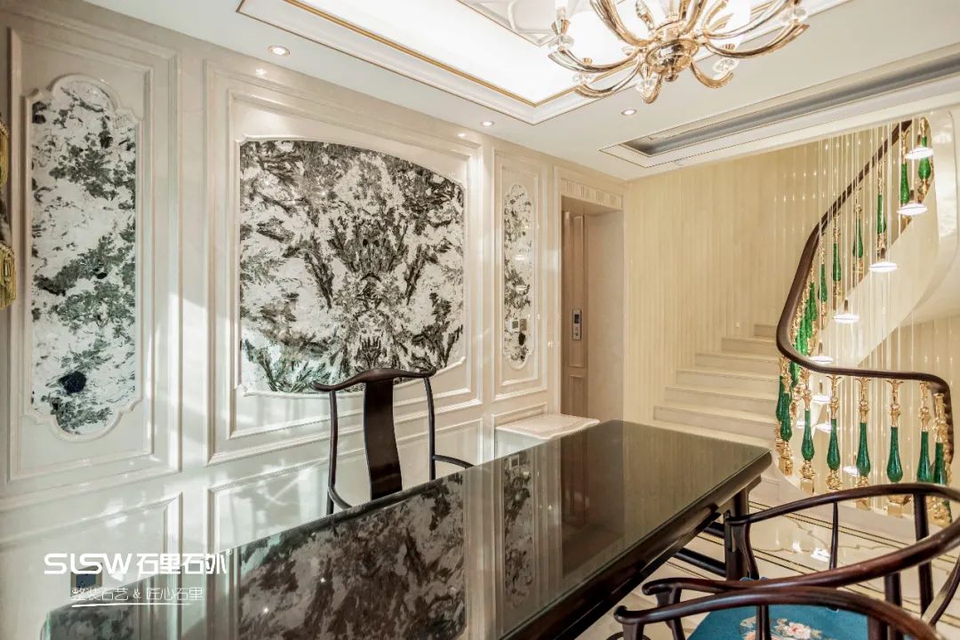 别墅欧式风格大理石装修报价 (人造大理石别墅欧式装修)