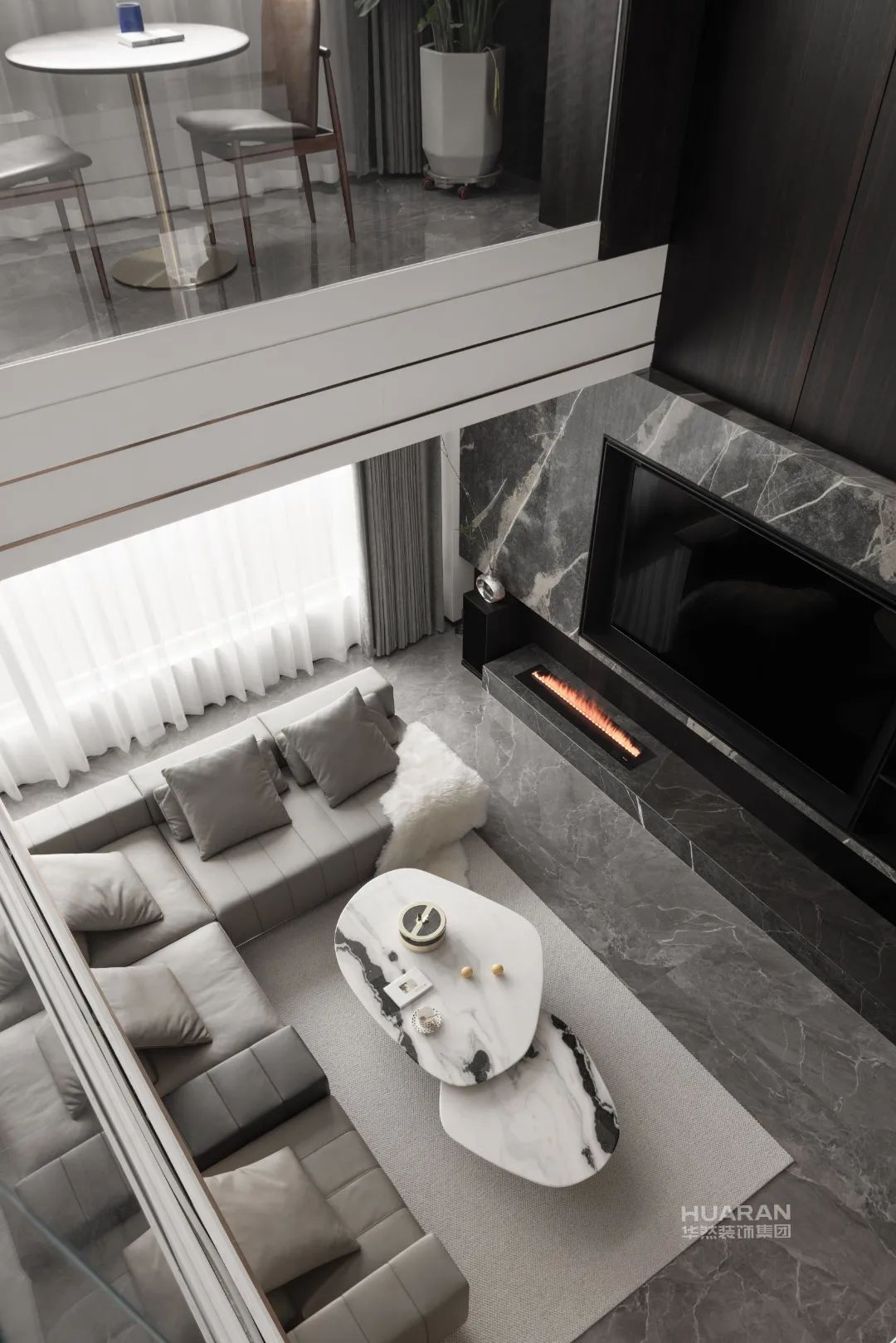 合肥最美别墅,合肥中海央墅别墅新中式装修