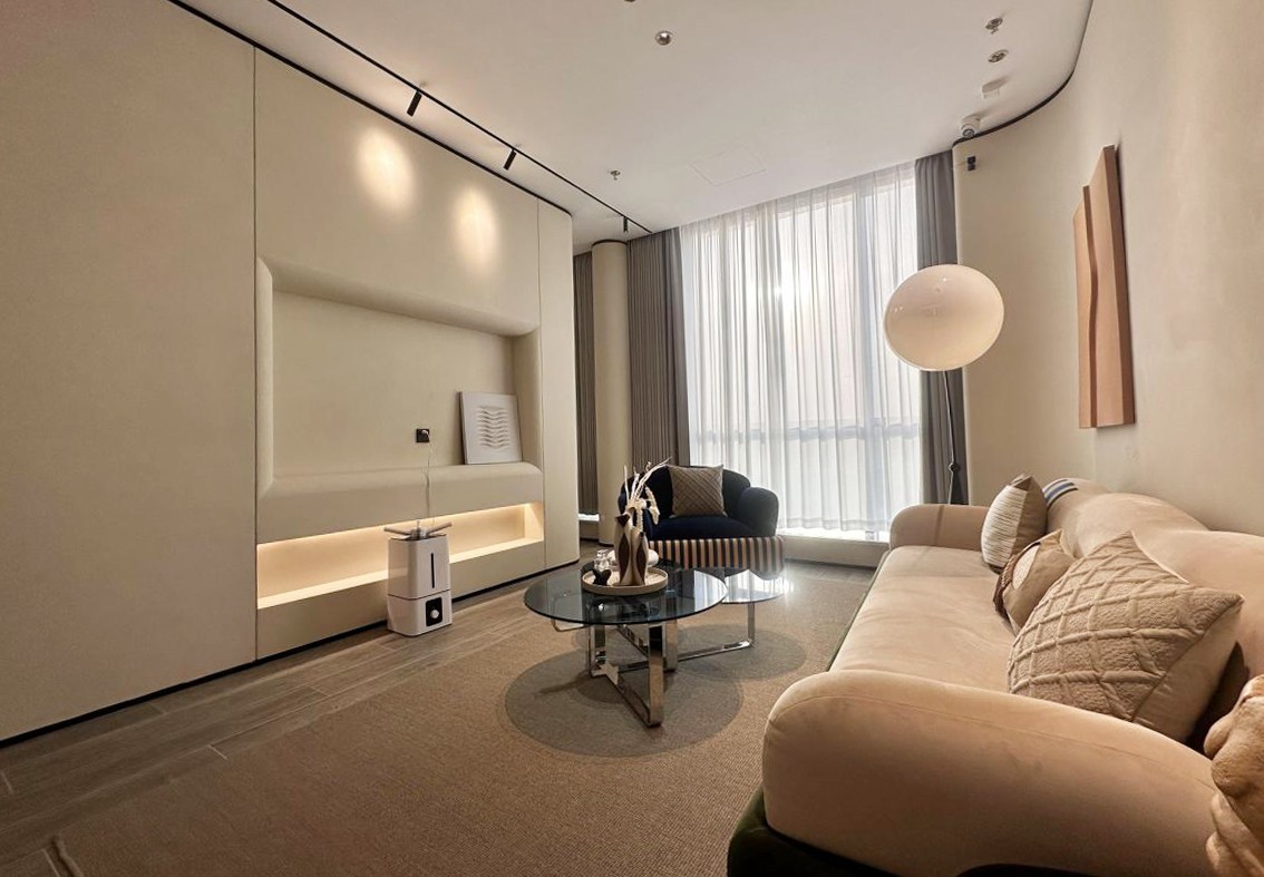 优雅迷人的客厅简欧轻奢风,法式轻奢复古绿客厅