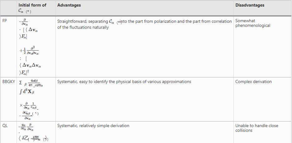 均匀磁化等离子体的碰撞反应