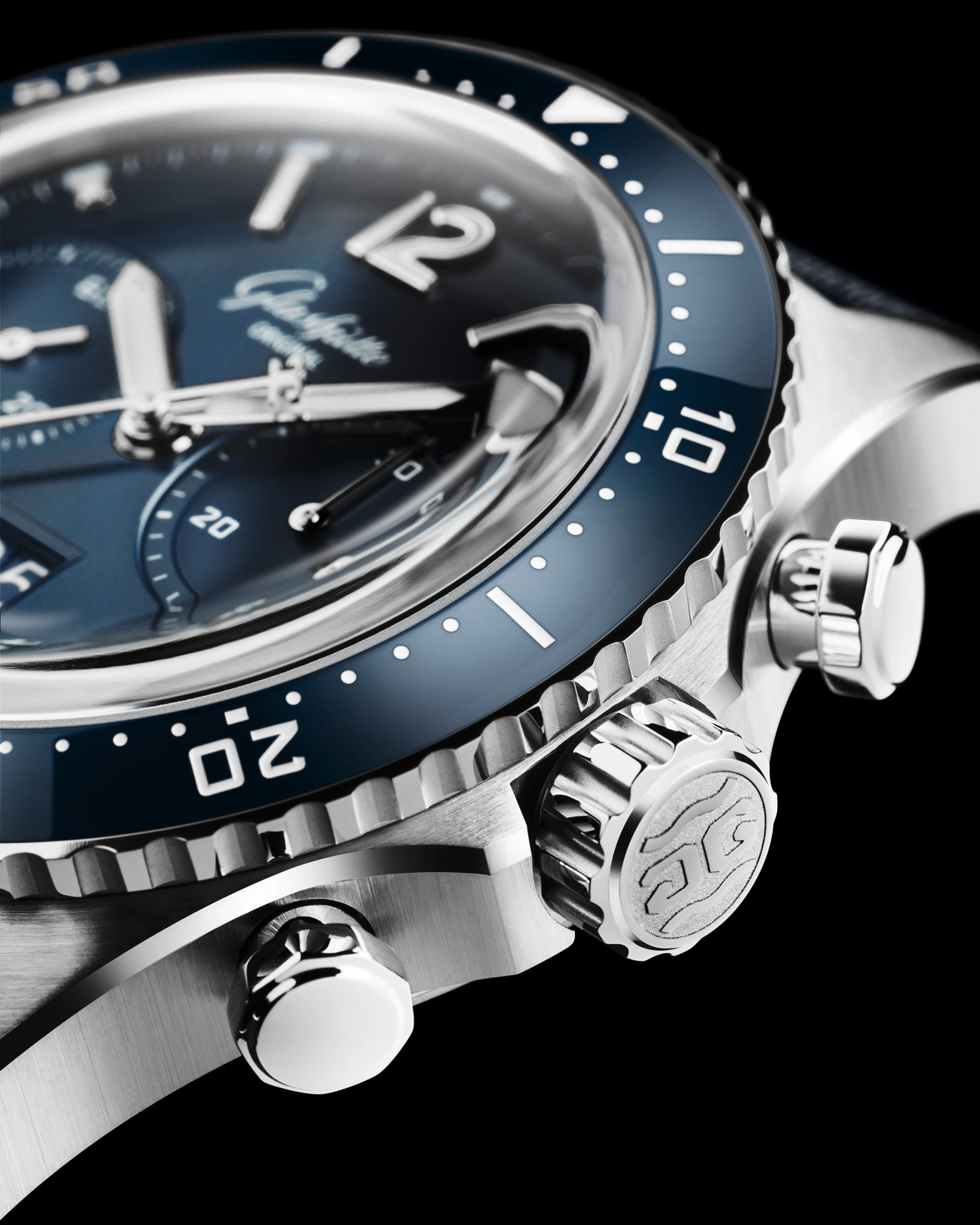 全新seaq专业潜水腕表格拉苏蒂,seaq大日历腕表