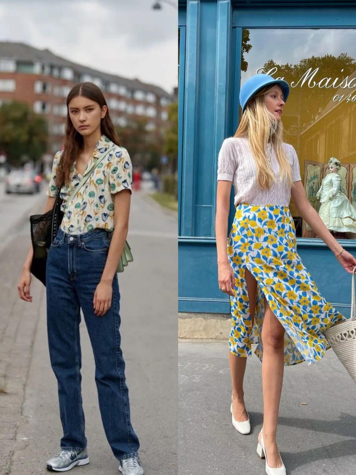 女生穿碎花会不会老气,女孩子穿碎花裙真漂亮