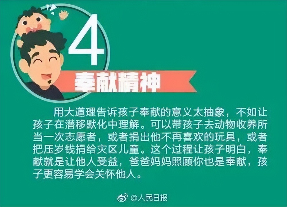 哪些是父母必须教给孩子的,人民日报教育爸爸