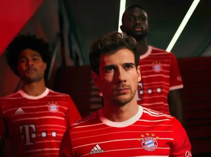 阿森纳2022-2023主场球衣,欧洲俱乐部2024-2025新赛季球衣