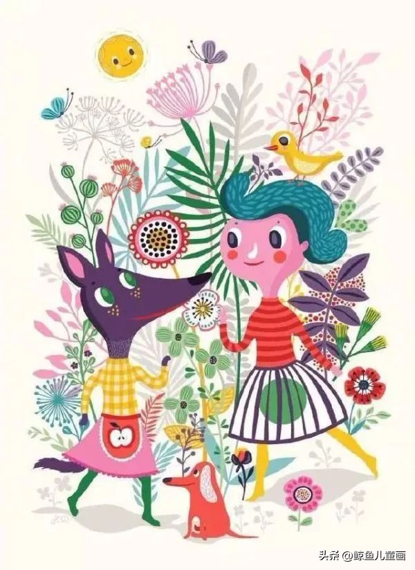 插画作品鉴赏,手绘插画鉴赏