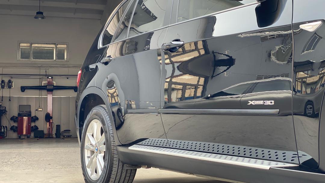 14款宝马x5老改新过程,2011款宝马x5翻新修复