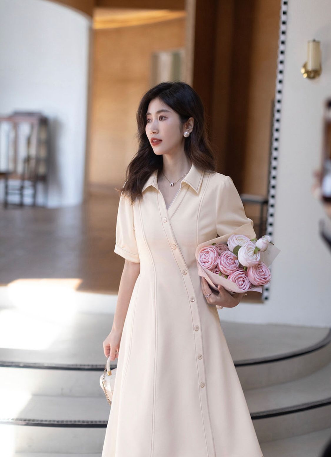 博主的裙子穿搭,博主裙子