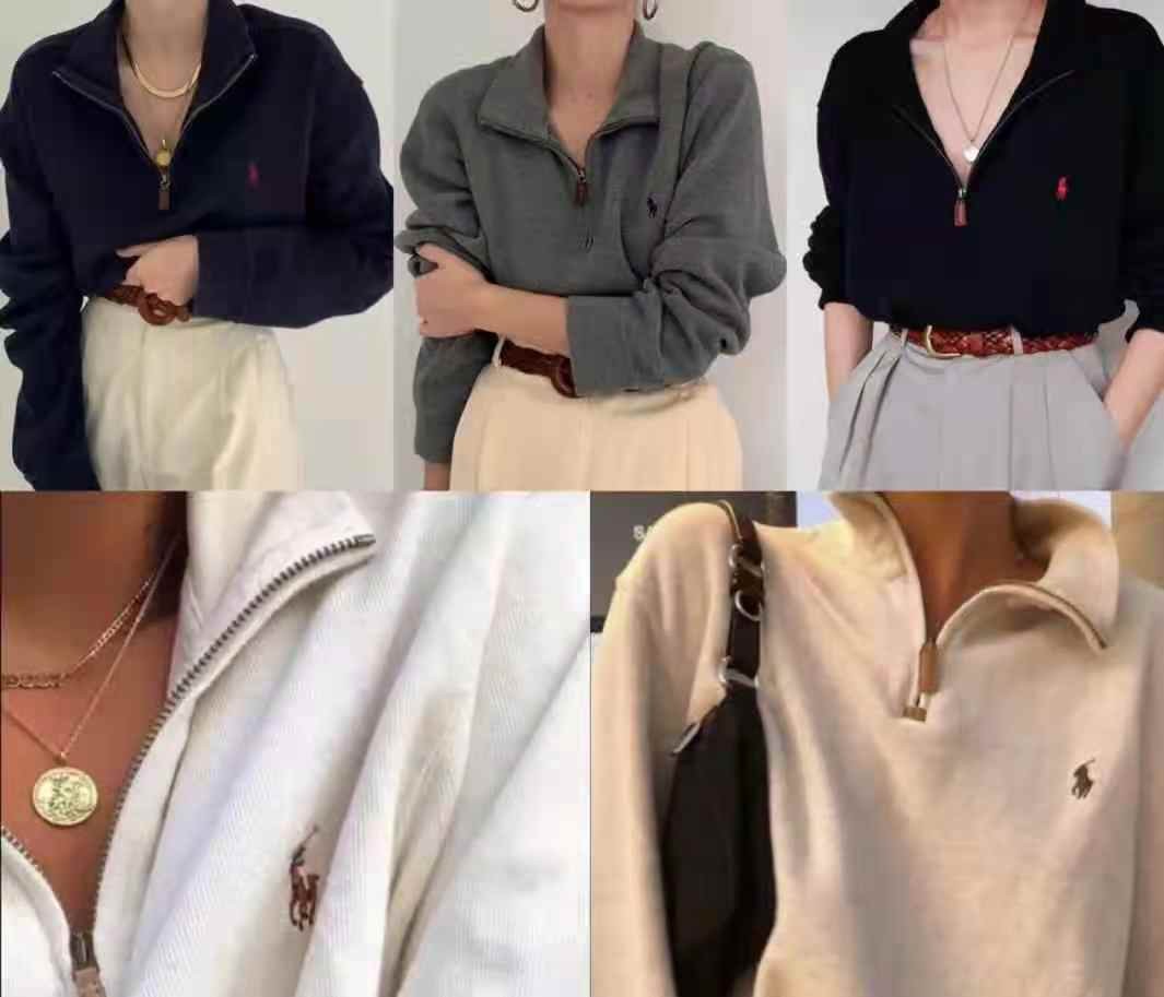 今年流行连帽卫衣内搭洋气又时髦,拉链款宽松版卫衣怎么穿时尚漂亮