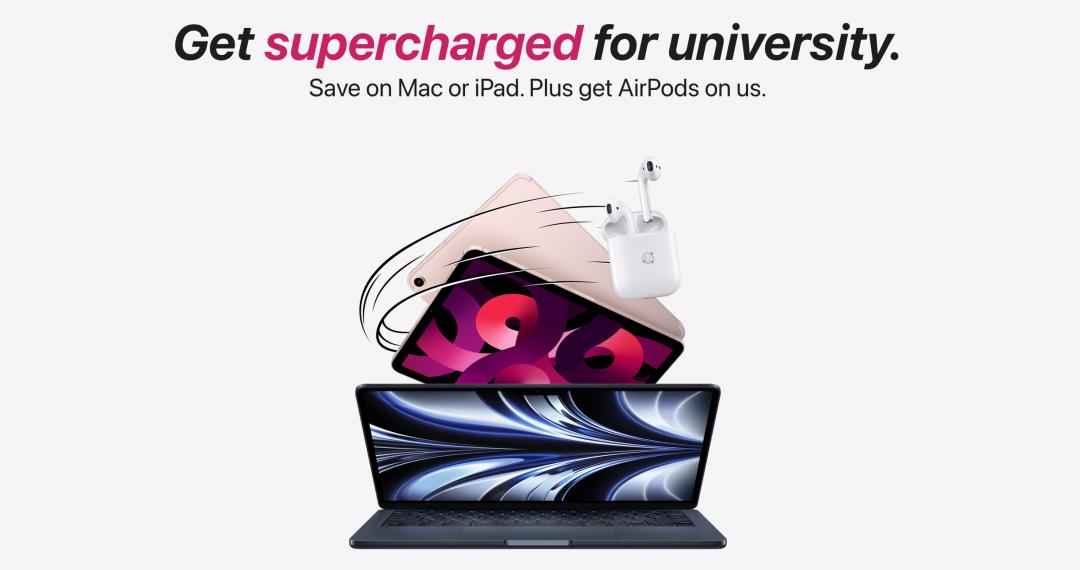 苹果「返校季」已在部分国家上线，送AirPods2或礼品卡