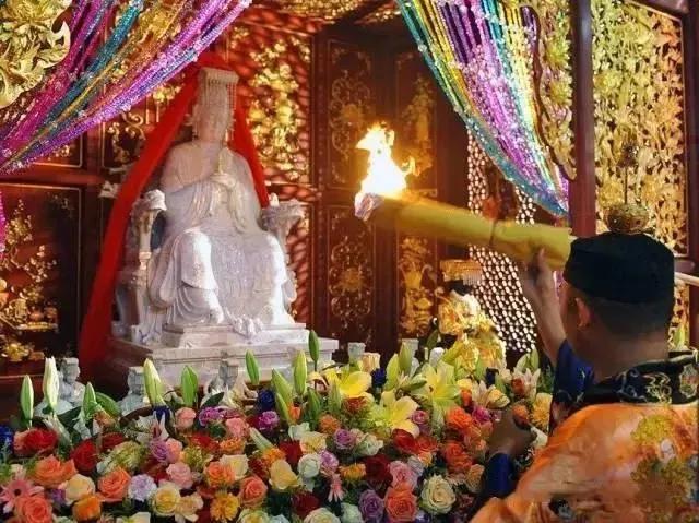 神像开光及装藏,张天师神像开光