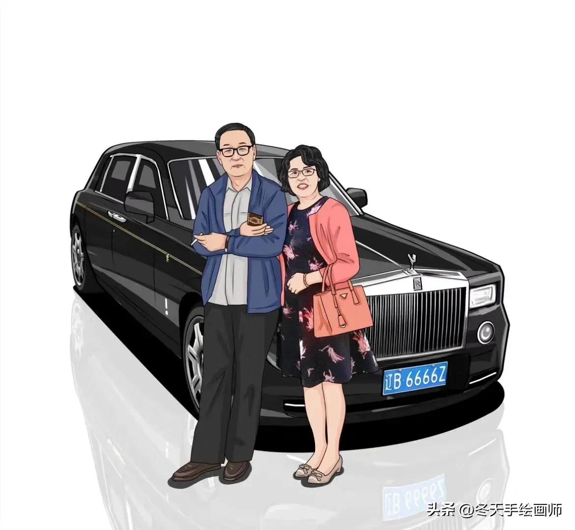 汽车漫画头像,汽车漫画头像图片定制